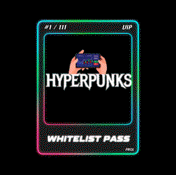 HBAR NFT Collection Hyperpunks Whitelist Pass